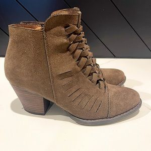 Mossimo Olive Booties